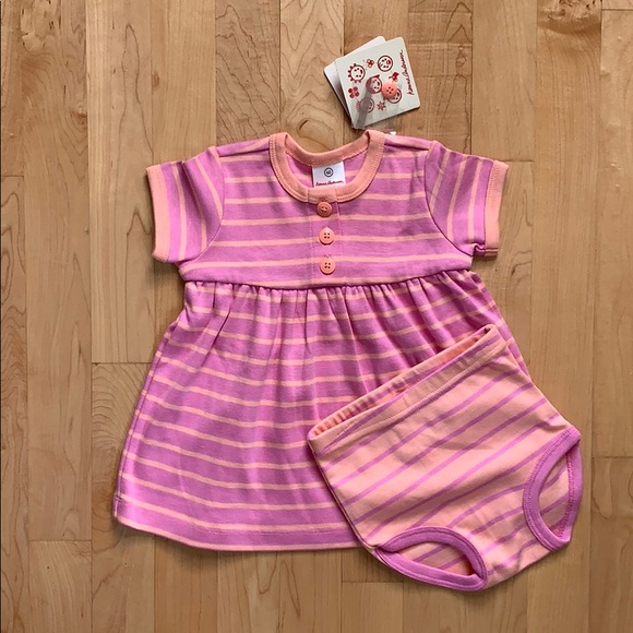 Hanna Andersson Other - Hanna Andersson Dress and Diaper Cover 60 cm